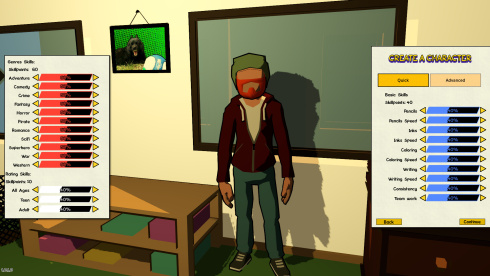 Comic Company Manager - скриншот 6