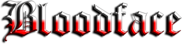 Bloodface - логотип игры