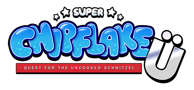 Super Chipflake Ü: Quest for the Uncooked Schnitzel - логотип игры