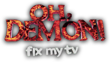 OH DEMON! Fix my TV - логотип игры