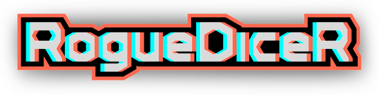 RogueDiceR - логотип игры