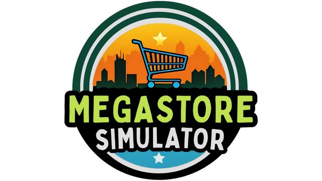 Megastore Simulator - логотип игры