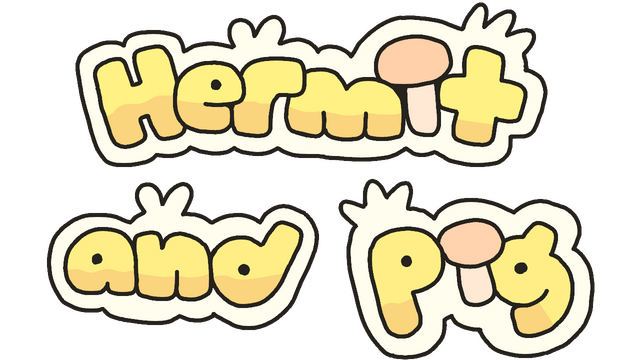 Hermit and Pig - логотип игры