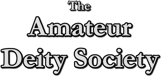 The Amateur Deity Society - логотип игры