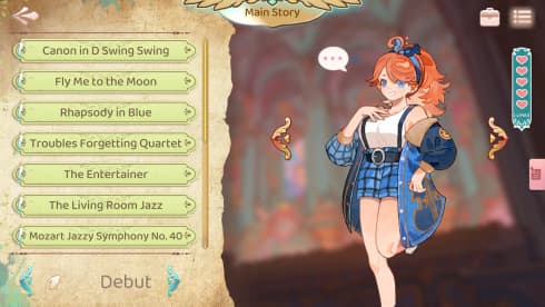 Concerto on White: Cajon Story - скриншот 1