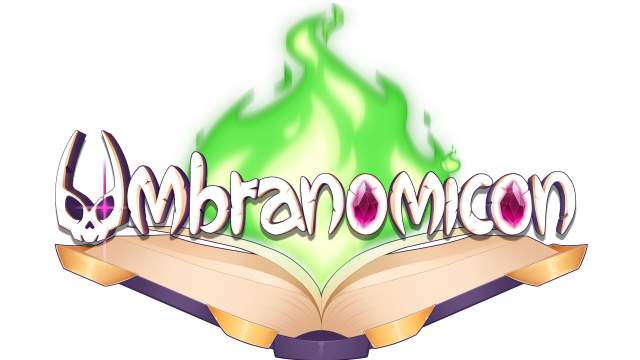 Umbranomicon - логотип игры