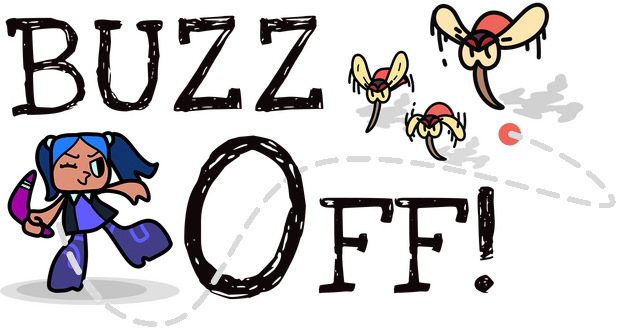 Buzz Off! - логотип игры