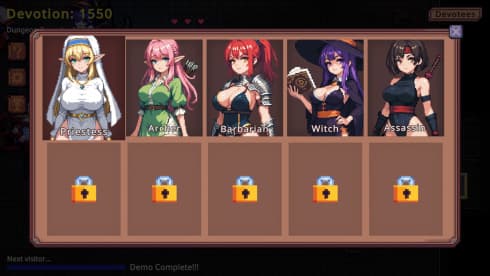 Dungeon Devotion - скриншот 3