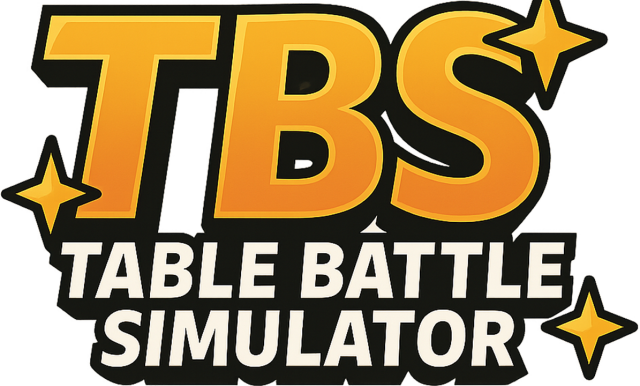 Table Battle Simulator - логотип игры
