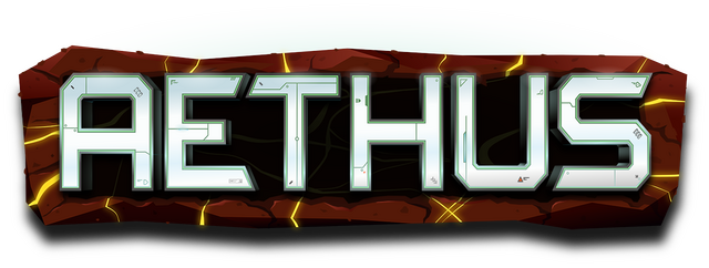 AETHUS - логотип игры