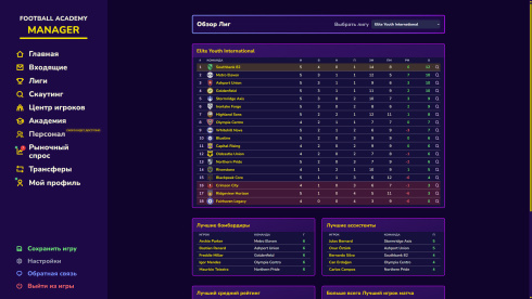 Football Academy Manager - скриншот 6
