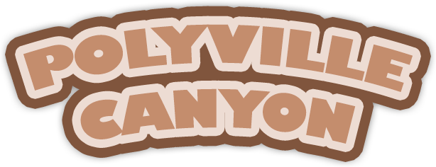 Polyville Canyon - логотип игры