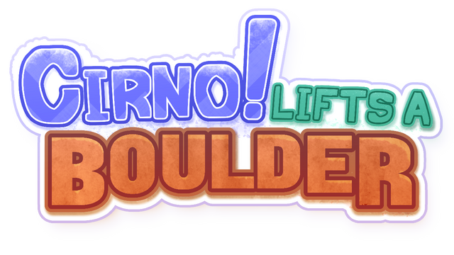 Cirno! Lifts a Boulder - логотип игры