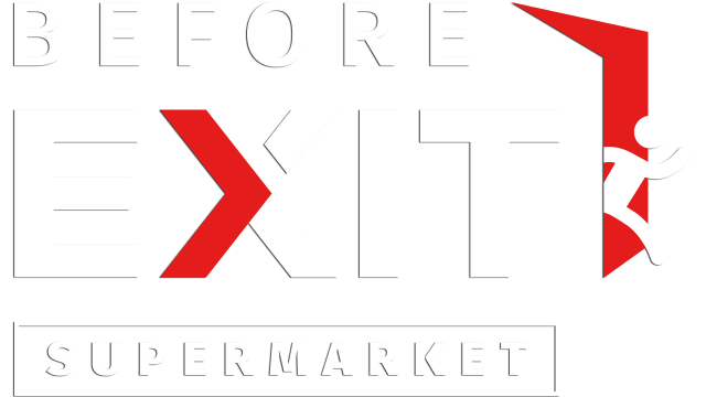 Before Exit: Supermarket - логотип игры