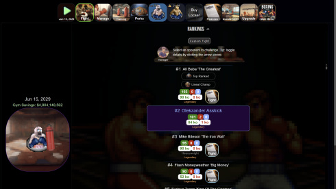 Turn Based Boxing: Tactics - Legends Edition - скриншот 4