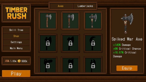 Timber Rush - скриншот 3