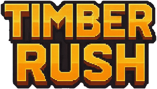 Timber Rush - логотип игры