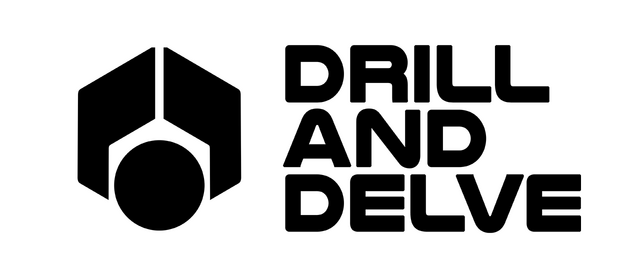 Drill and Delve - логотип игры