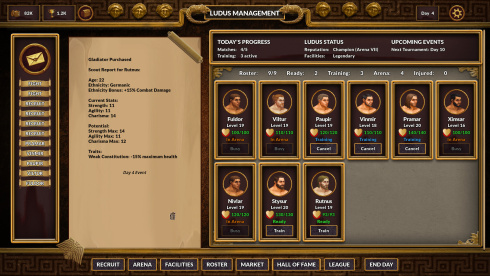 Gladiator Command - скриншот 3