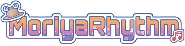 MoriyaRhythm - логотип игры