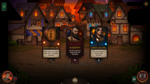 Dawncaster | The RPG Cardventure - скриншот 3