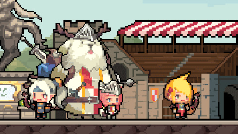 Crusaders Quest: Hero Town - скриншот 2