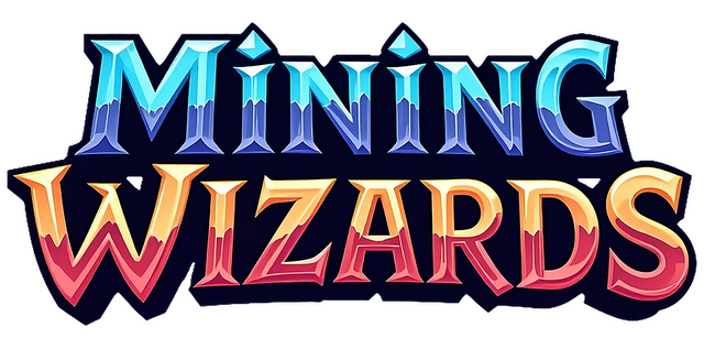 Mining Wizards - логотип игры