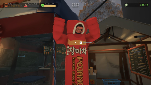 POJANGMACHA: Korean Street Food Management Simulator - скриншот 1