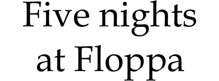 Five Nights At Floppa - логотип игры