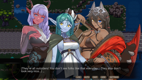 Stranger Maidens Please Protect Me! - скриншот 3