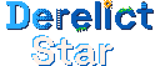 Derelict Star - логотип игры