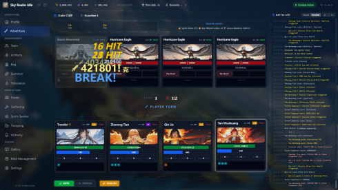 Sky Realm Idle - скриншот 3