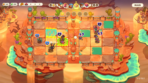 Smash it Wild: Tactical Volleyball Roguelike - скриншот 1