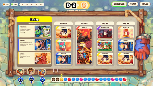 Smash it Wild: Tactical Volleyball Roguelike - скриншот 2