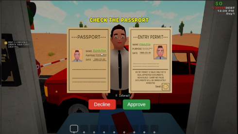 Toll Booth Simulator - скриншот 1