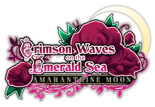Crimson Waves on the Emerald Sea: Amaranthine Moon - логотип игры