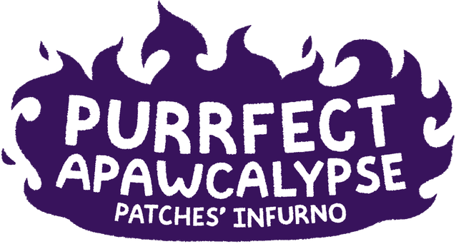 Purrfect Apawcalypse: Patches' Infurno - логотип игры
