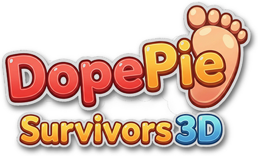 DopePie Survivors 3D - логотип игры