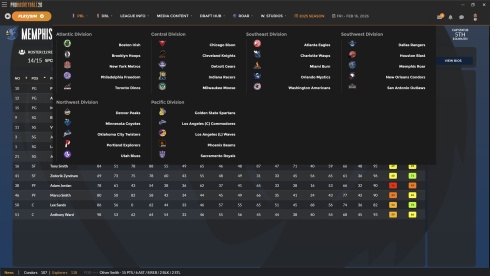 Draft Day Sports: Pro Basketball 2026 - скриншот 2