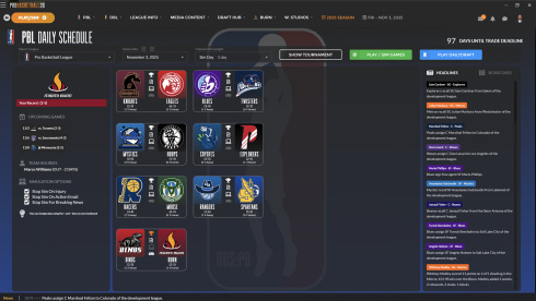 Draft Day Sports: Pro Basketball 2026 - скриншот 4