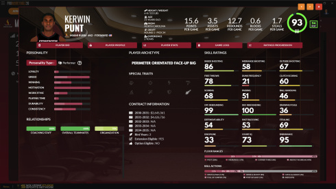 Draft Day Sports: Pro Basketball 2026 - скриншот 5