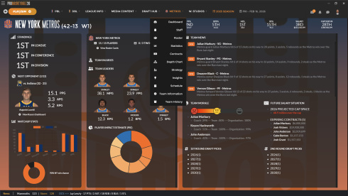 Draft Day Sports: Pro Basketball 2026 - скриншот 6