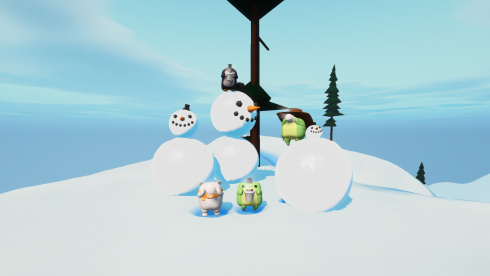 Sledding Game - скриншот 6