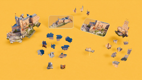Puzzling Places - 3D Jigsaw Sim - скриншот 1