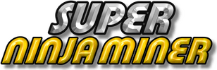 Super Ninja Miner - логотип игры