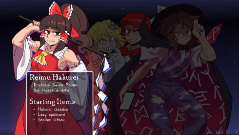 Touhou Lensed Night Sky, Kaseigai - скриншот 2