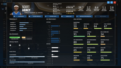 Draft Day Sports: College Basketball 2026 - скриншот 3