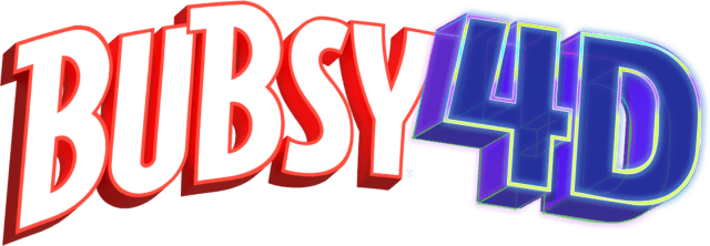 Bubsy 4D - логотип игры