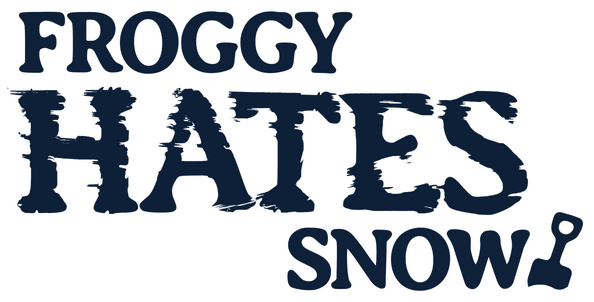 FROGGY HATES SNOW - логотип игры
