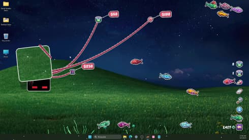 Desktop Fishes - скриншот 3